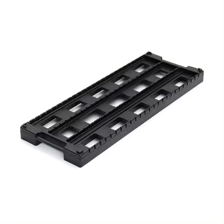 ESD PCB Rack I-Type PCB Storage Rack ESD Circulation Rack – Antistatic Circulation Shelf with 25 Slots for Circuit Board Protection