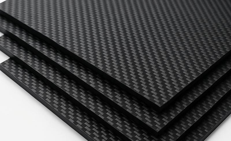 How do you choose different carbon fiber products for different parts of a drone?