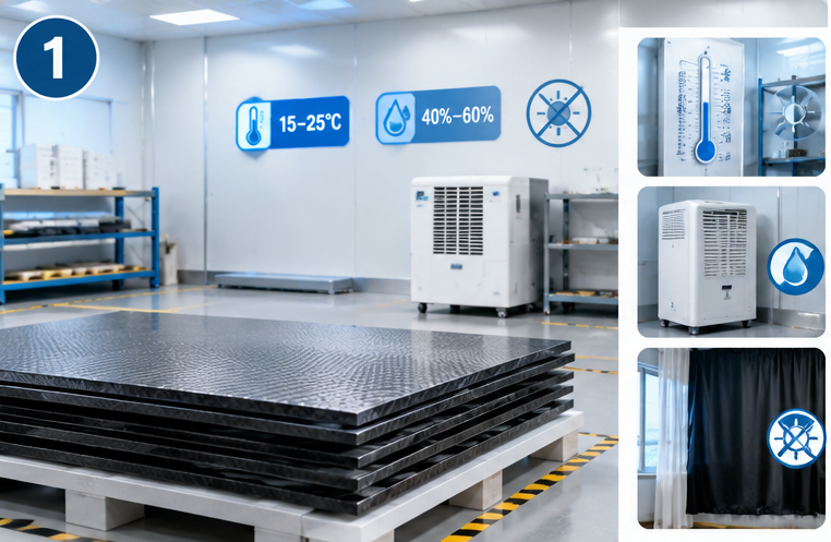 How should you store carbon fiber sheets once you’ve brought them home? Be sure to pay attention to these storage taboos