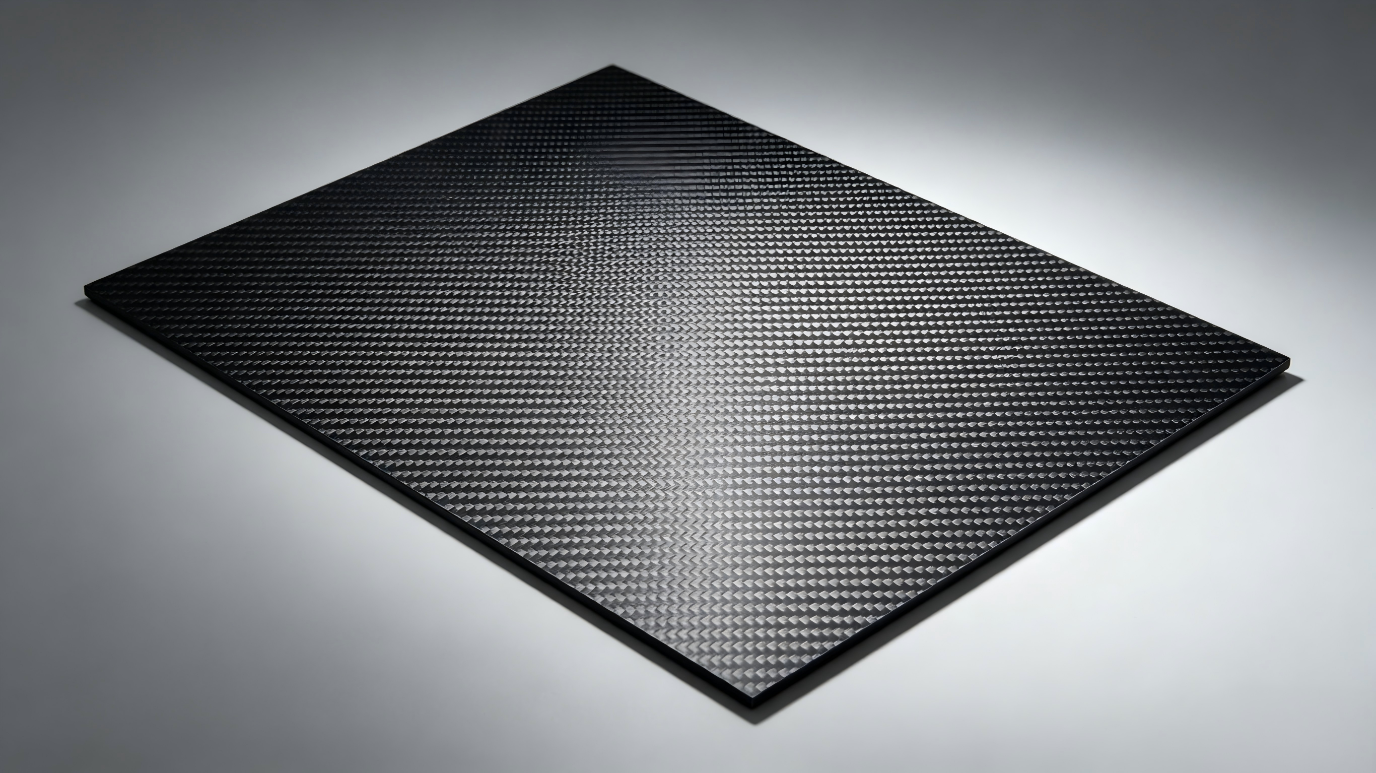 How can you tell whether a carbon fibre sheet is of good quality?