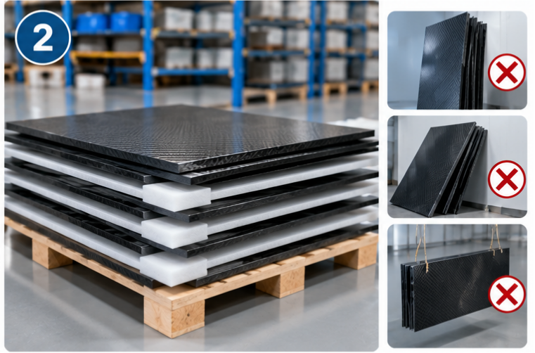 How should you store carbon fiber sheets once you’ve brought them home? Be sure to pay attention to these storage taboos