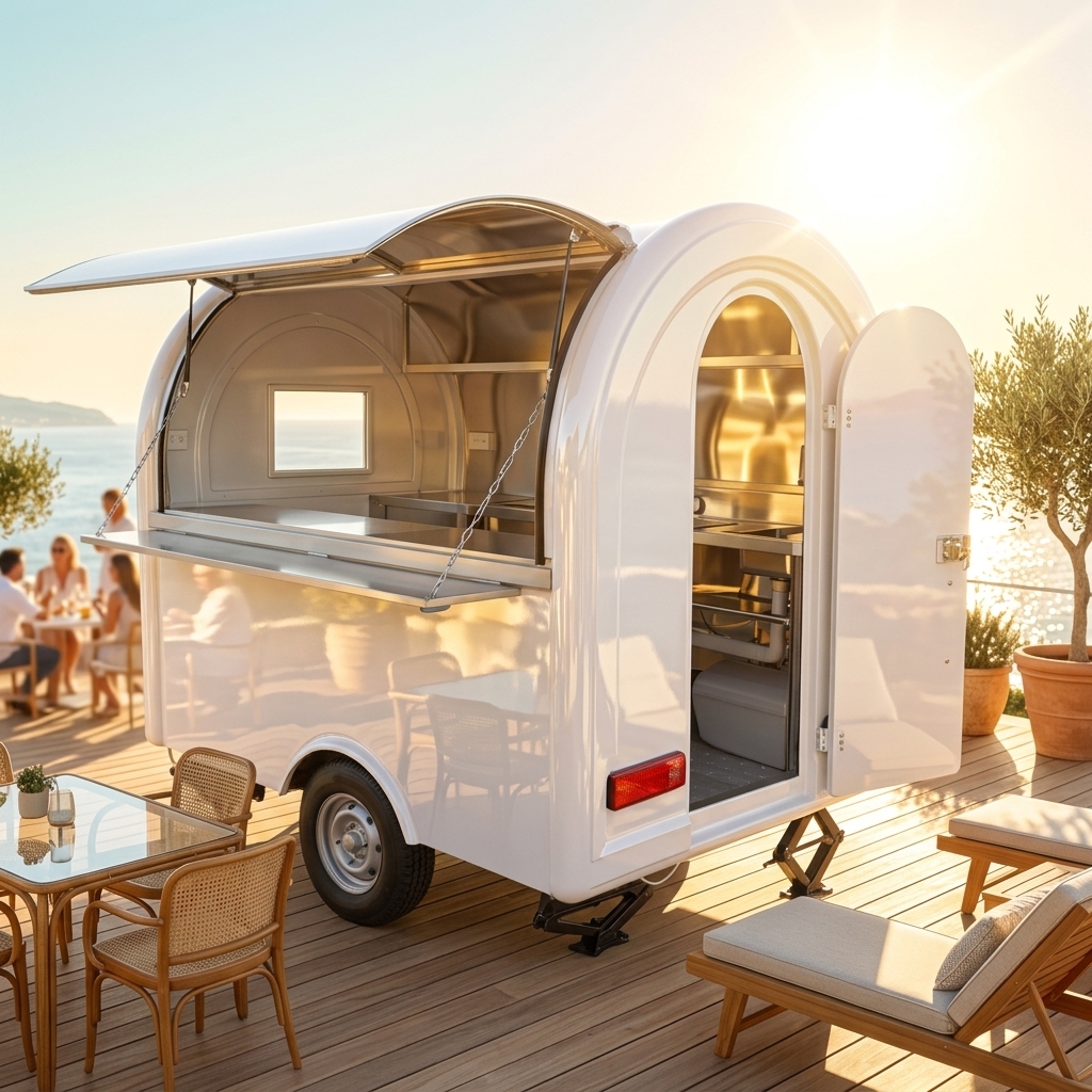 Service personnalisé clé en main pour camions-cuisines