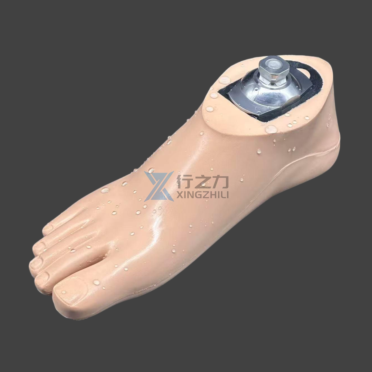 Can a waterproof prosthetic survive daily showers without damage?