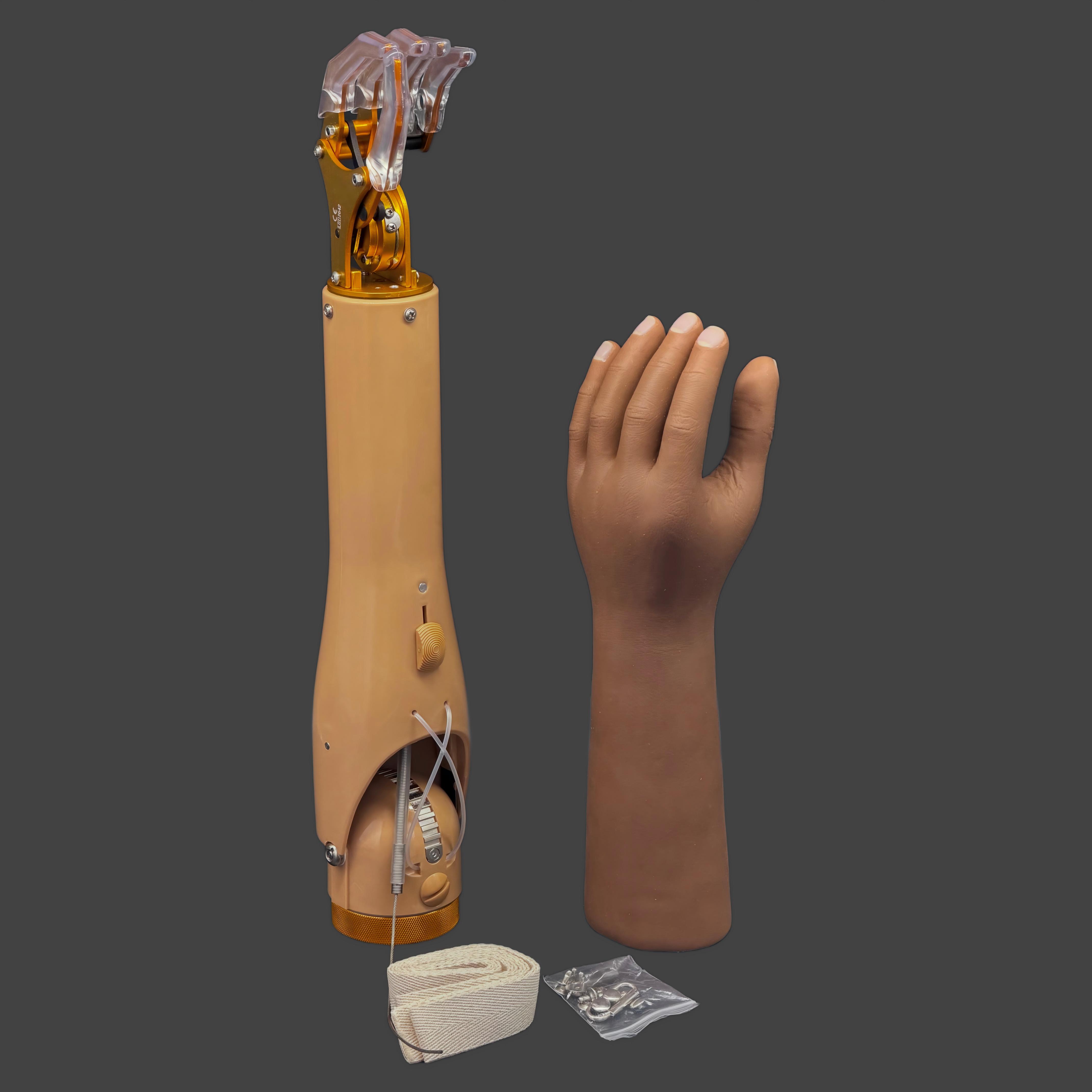 Upper arm mechanical hand (above elbow)