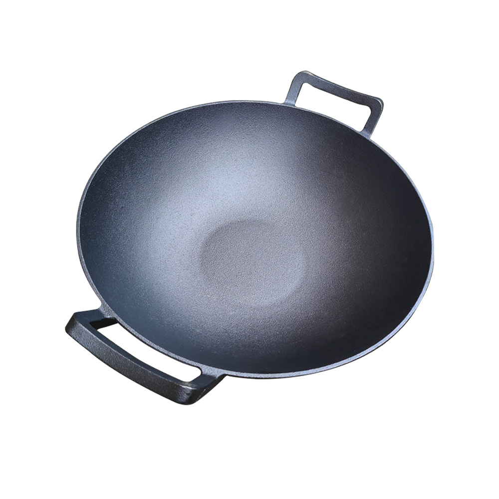 BBQ tools outdoor cast iron pan, produttore professionale di attrezzature per BBQ