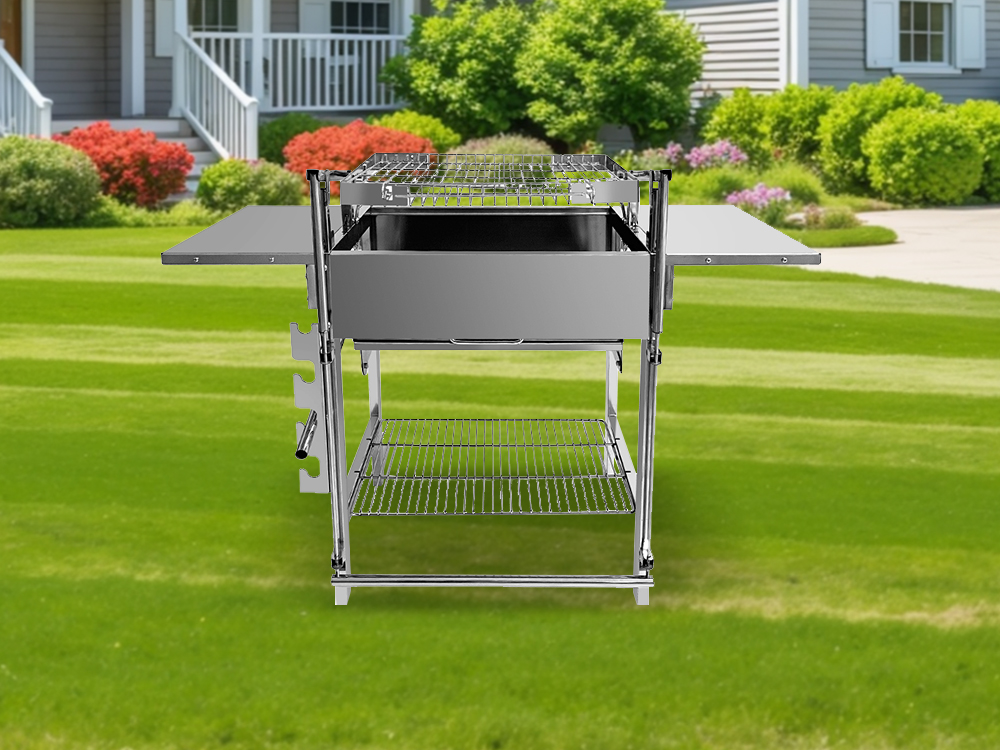Model:HDT08——Flip Grill: Campmaid Flip Grill – Your Ultimate Camping Cooking Companion!   