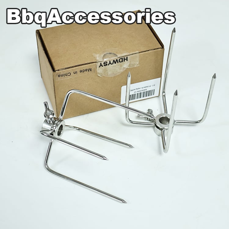 bbq accessories four toothed fork