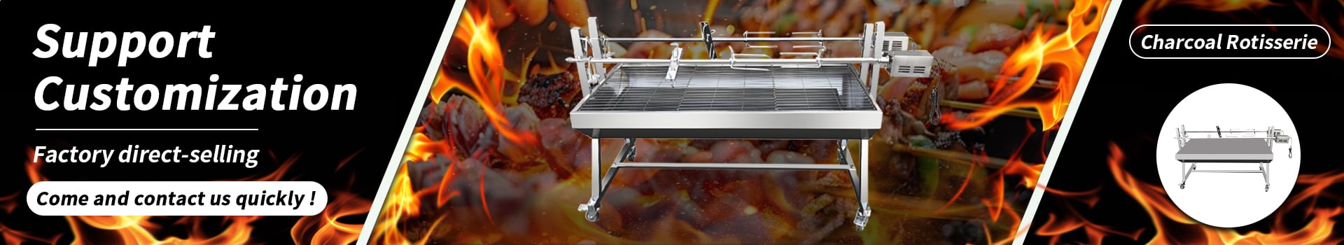 Charcoal Rotisserie