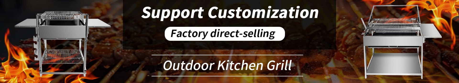 Outdoor Kitchen Grill