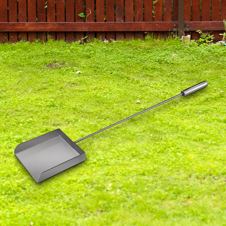 Outdoor camping all-stainless steel long-handled shovel! Made entirely of stainless steel.