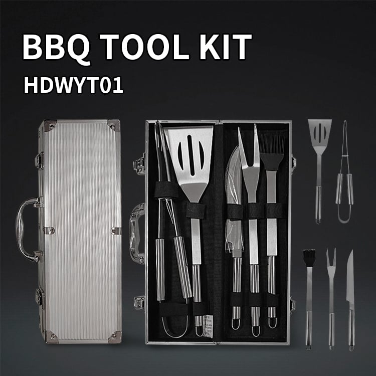 KIT PER BARBECUE —— Set da barbecue portatile