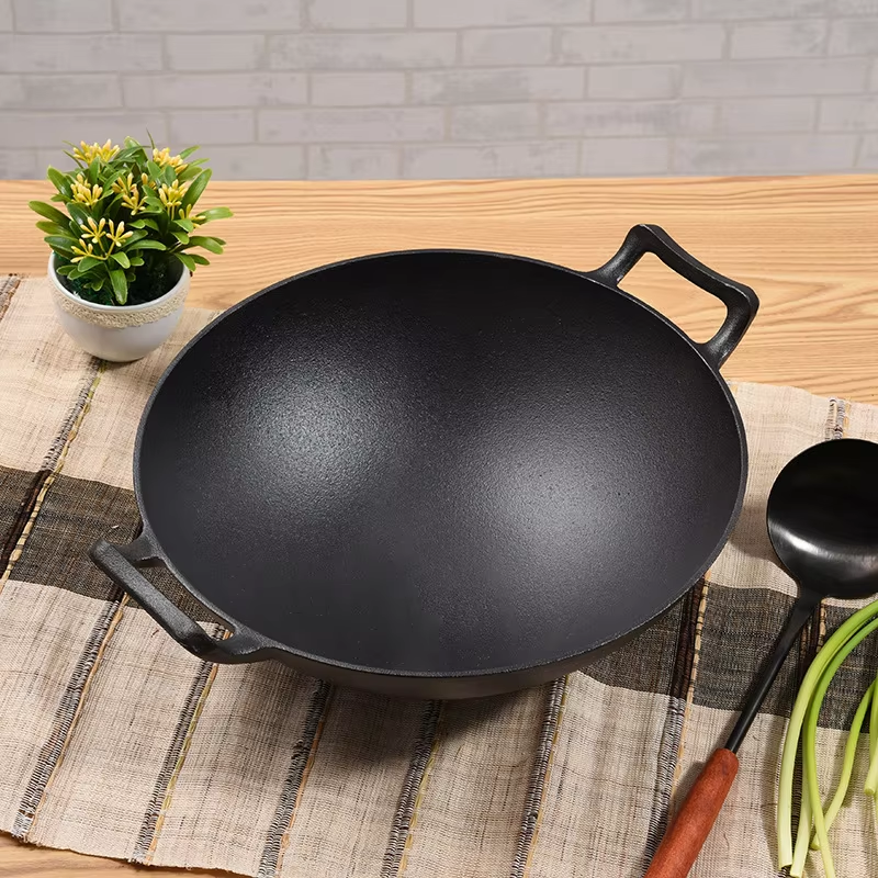BBQ tools outdoor cast iron pan, professional BBQ equipment manufacturer