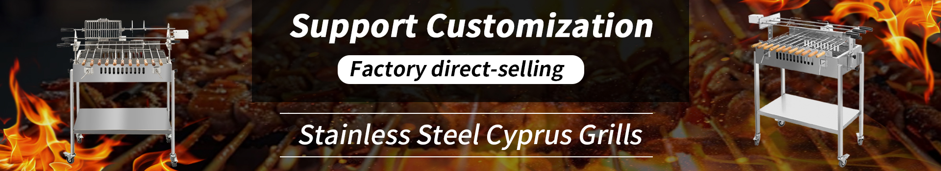 Stainless Steel  Cyprus Grills