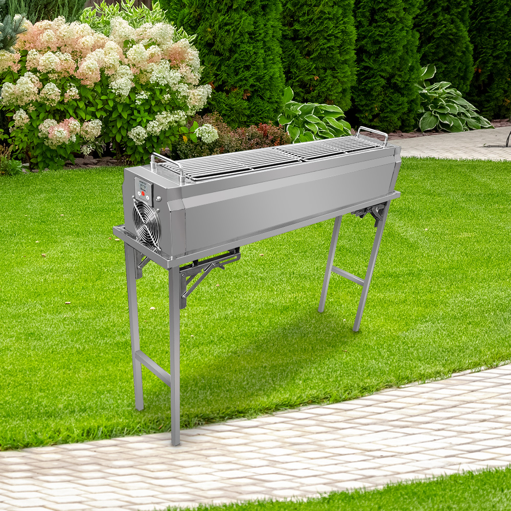 Manufacturer of Dual fan Grills, Customizable, Detachable, Foldable Grill Legs
