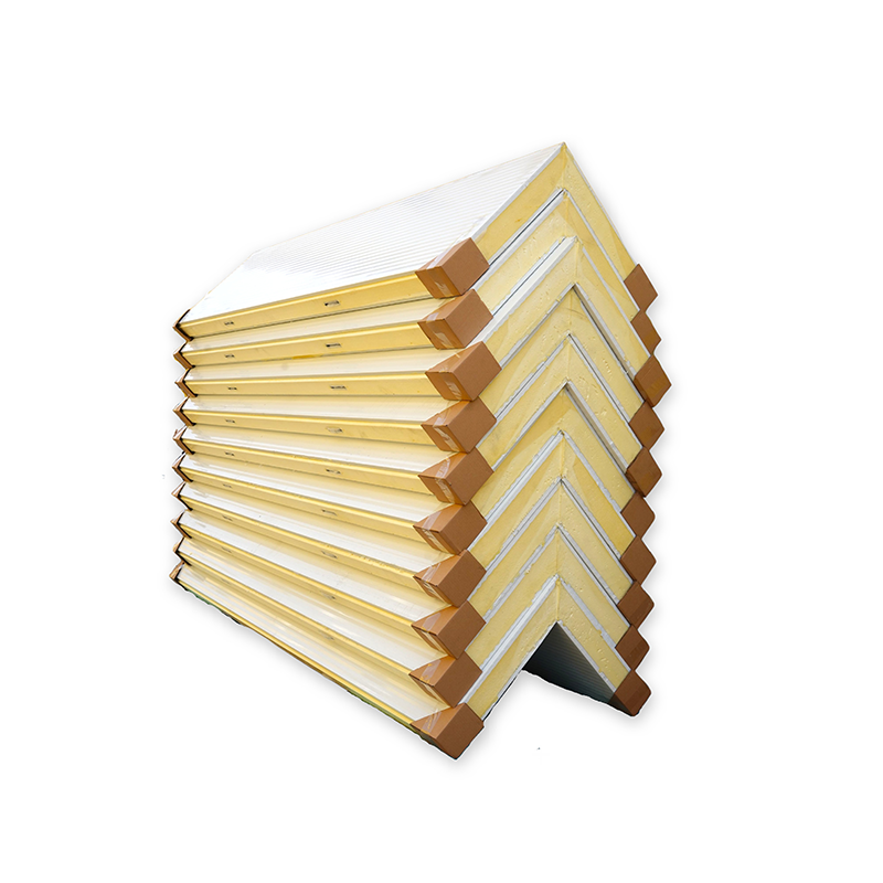 Modern industrial plant wall panels outdoor stone coating sandwich decoration polyurethane / polyurethane industrial plant sandwich wall