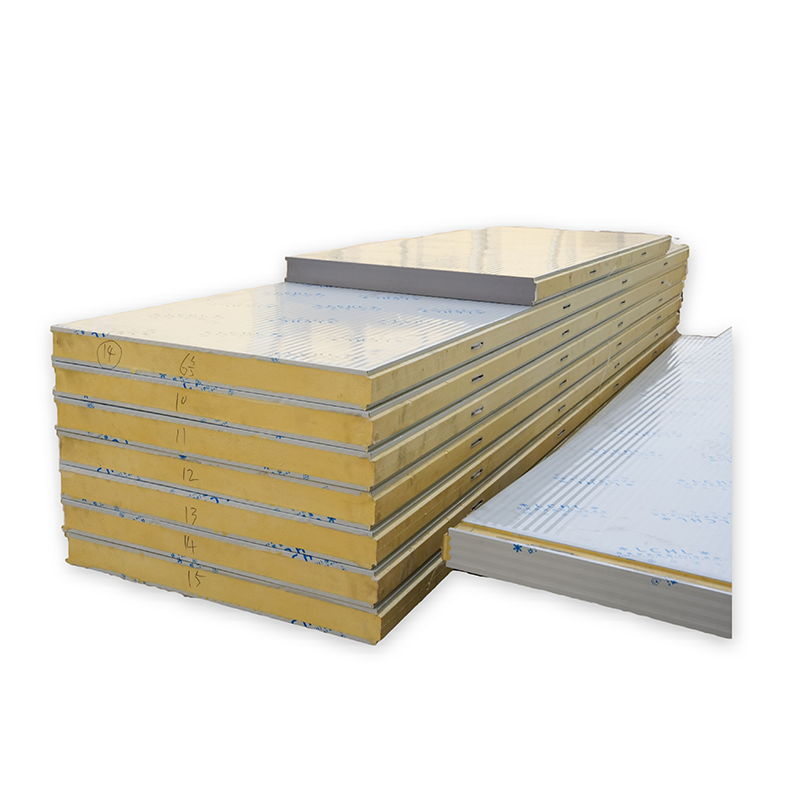 Waterproof warehouse application panels for prefabricated houses Polystyrene foam sandwich panels Polyurethane foam sandwich panels