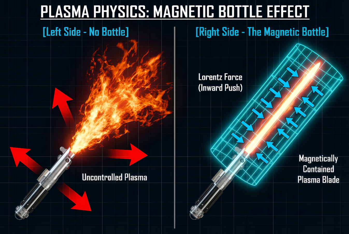 Confinamento de Plasma: A Garrafa Magnética