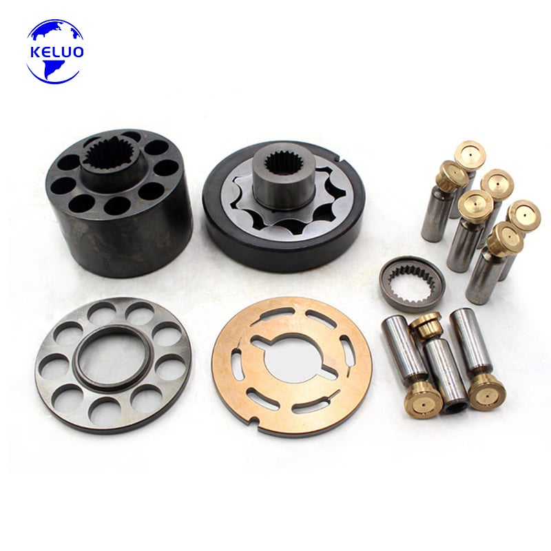 PV42-28 Hydraulic Pump Parts Rotary Group Cylinder Block Pistons Valve Plate Shaft Retainer Plate 