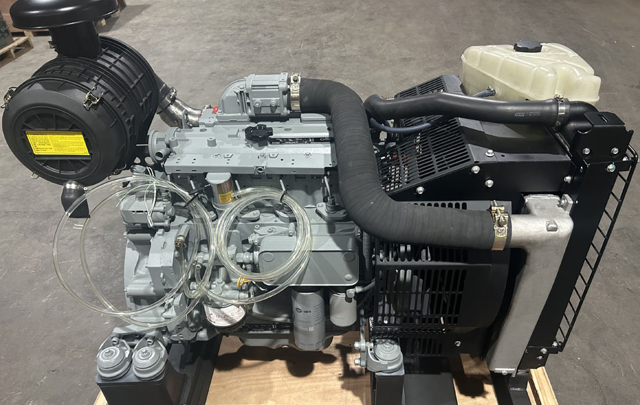 BF4M2012 Installed on Tractor in The Netherlands