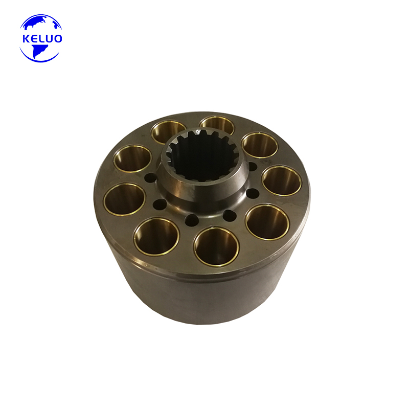  Excavator Hydraulic Pump Parts Kawasaki K5V200DH Cylinder Block for Caterpillar Hitachi Komatsu