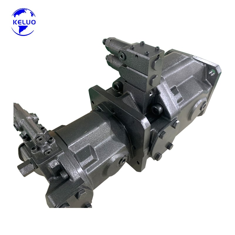 A10VSO সিরিজ ট্যানডেম পাম্প A10VSO140DFR/31L + A10VSO45DFR/31L পিস্টন পাম্প কম্বিনেশন শিল্প প্রেসের জন্য