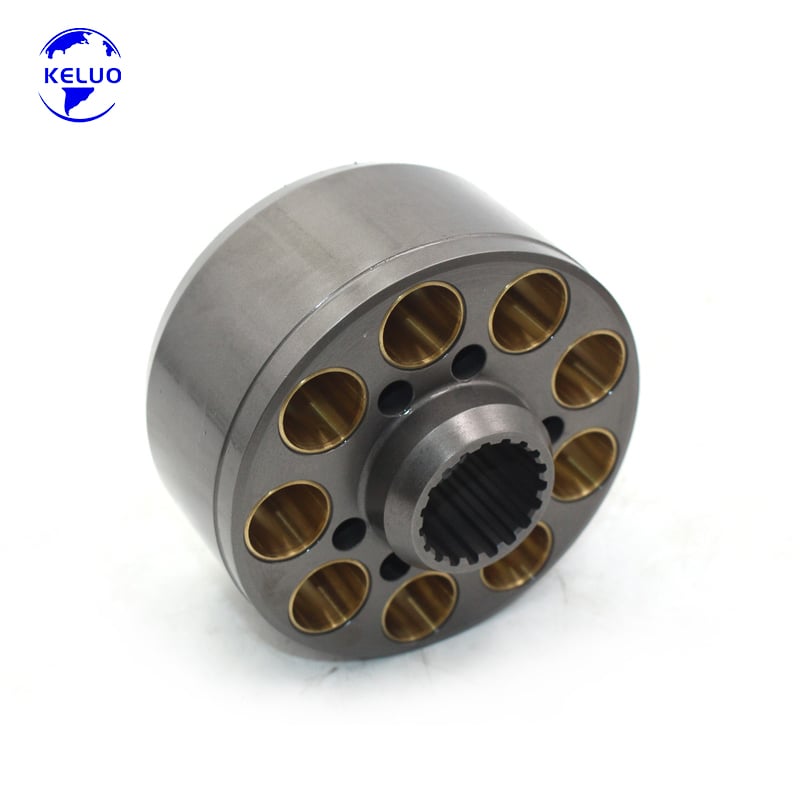 Kawasaki K7V63 Excavator Hydraulic Pump Spare Parts Cylinder Block for SY135-9 SK130-8