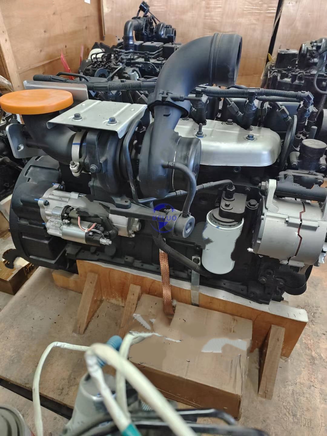 Dieselový motor QSB5.9-C210 210 HP pre bagre, nakladače, buldozery, stíracie stroje, traktory Cummins