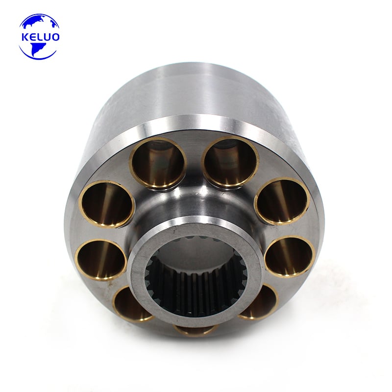 Excavator Travel Motor Spare Parts Cylinder Block HMF75 Hydraulic Pump Repair Kits