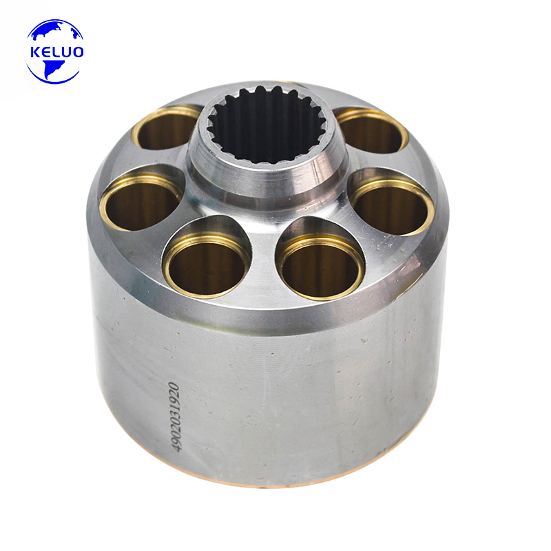 Excavator Construction Machinery Parts Cylinder Block for HMF35 Axial Piston Hydraulic Pump 