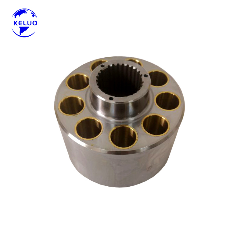 Cat120 Excavator Pump Parts Hydraulic Spare Parts Vrd63 Piston Pump Rotary Group Cylinder Block 
