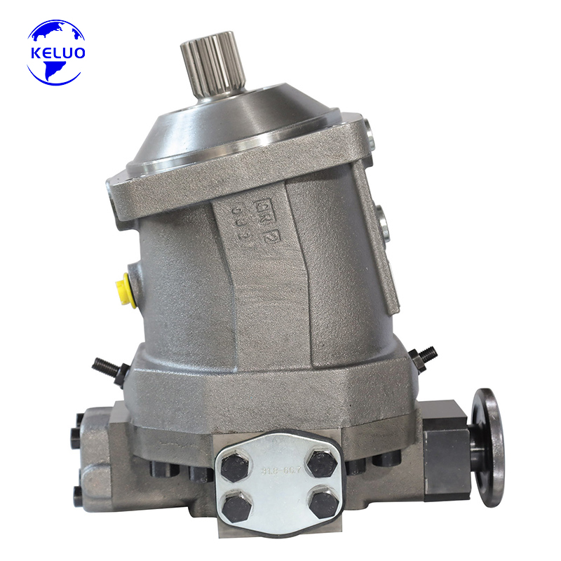 Sraith A6VM Motor A6VM160MA Motor Piston Athraitheach Hidroliach Athraitheach do bhunúsóirí spraílíní