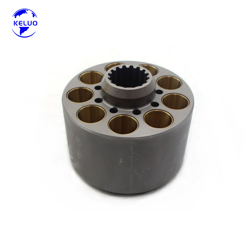 KawasakI K3V180 K3V180DT Excavator Hydraulic Pump Spare Parts Cylinder Block