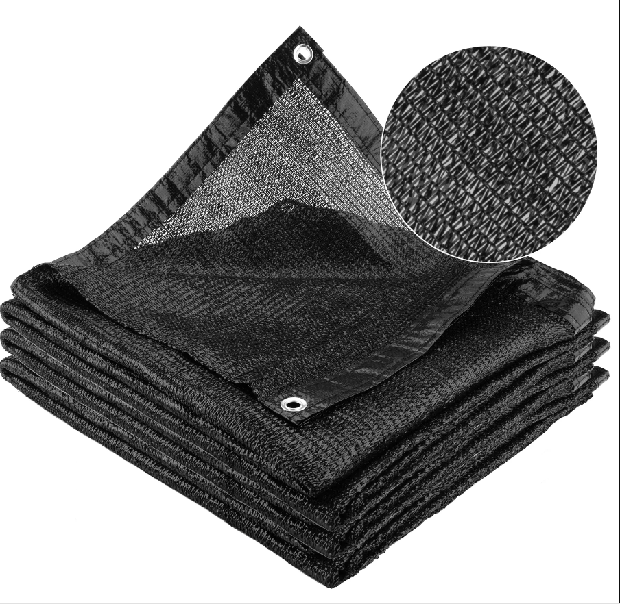 Eco-Friendly Premium HDPE Sun Shade Net - UV Resistant Terrace Awning Canopy & Balcony Privacy Mesh Screen - Breathable Garden Shade Fabric Cloth for Flower Plants, Vegetable Greenhouse, Deck, Backyard, Pool and Outdoor Patio Shade Covers