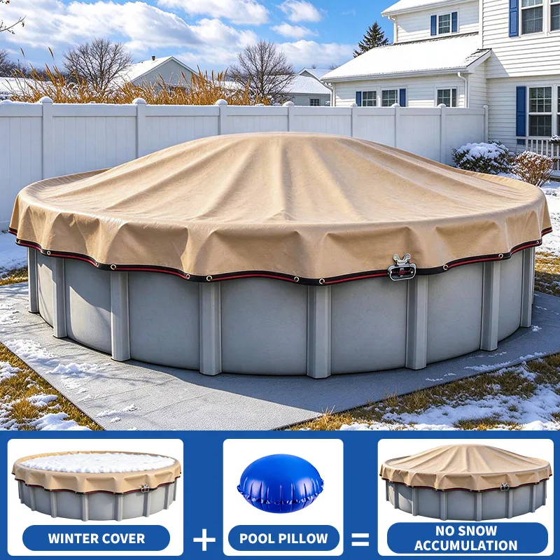 Winter Pool Cover Seasonal Pool Cover Custom Size Manufacturer Direct B2B Wholesale Winter Pool Cover Factory Supplier