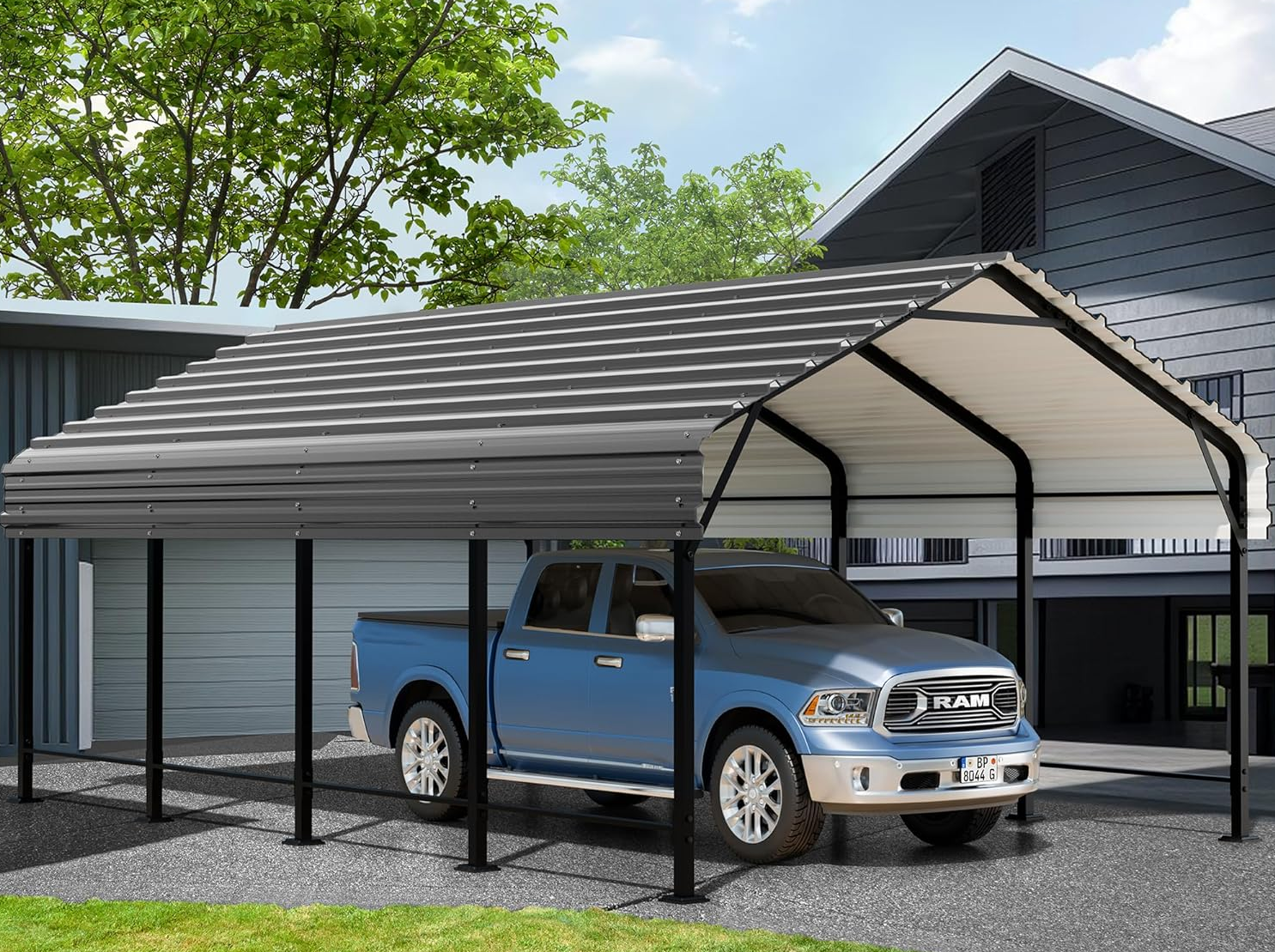 Premium Carport-Planwagenzelte für vielfältige Anwendungen