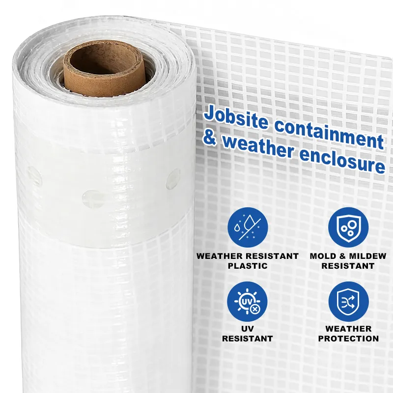 Scaffold Sheeting Wholesale Scaffold Sheeting Factory Supplier Custom Size Construction Building Wrap Commercial B2B Supply