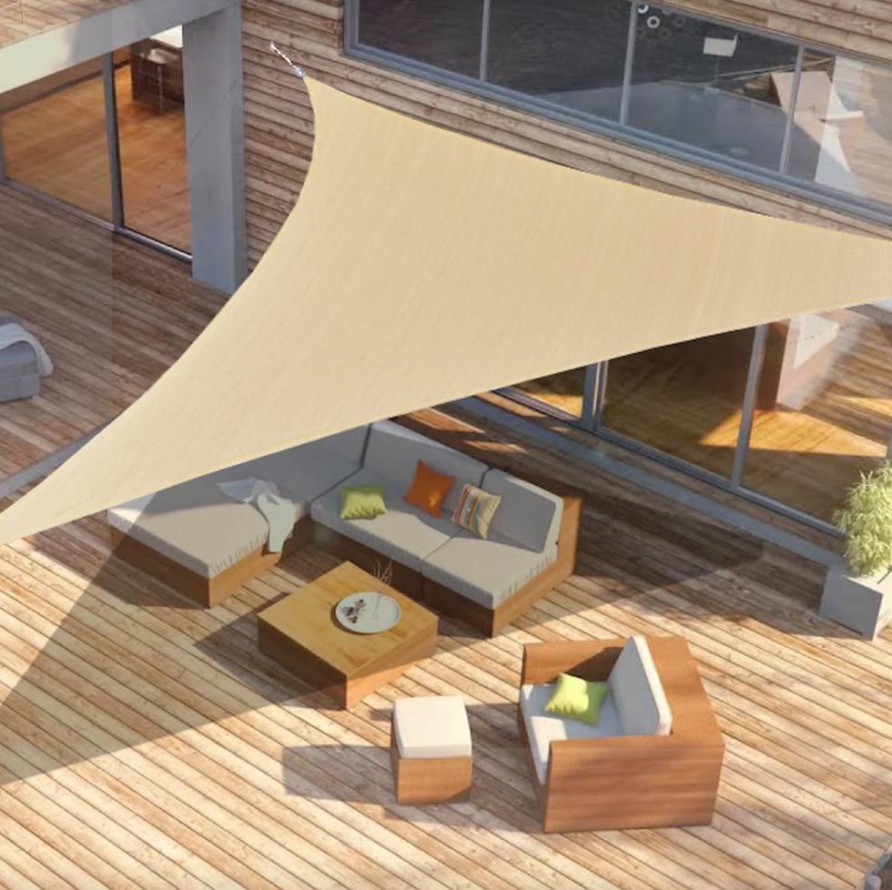 Voile d'ombrage imperméable – Protection optimale contre le soleil et la pluie