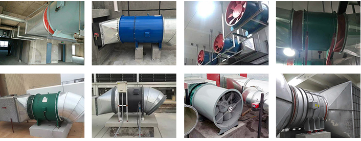GXF Mixed Flow Fan manufacture