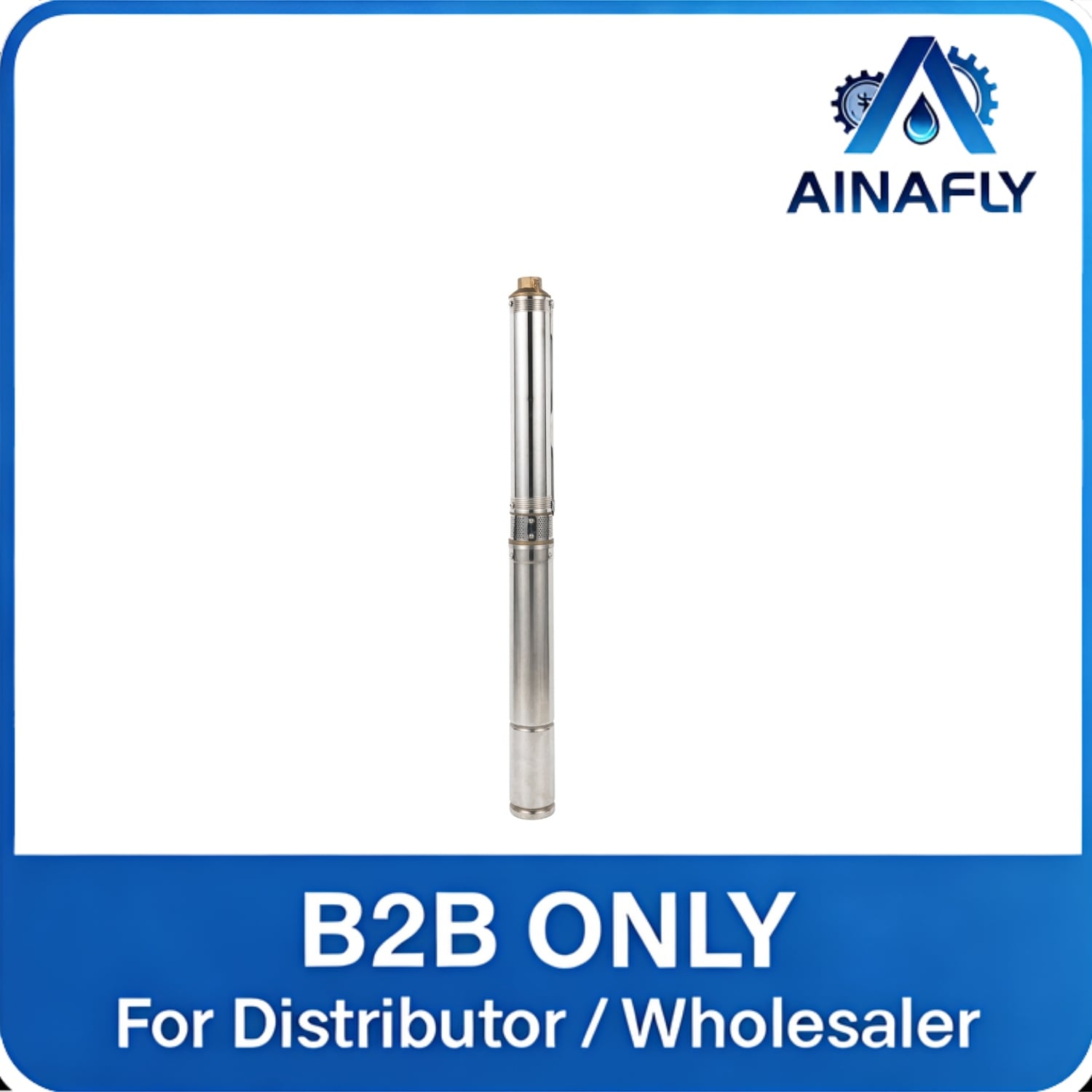 Solar Deep Well Submersible Pump for Borehole Water Supply and Agricultural Irrigation DC Powered Off Grid Water Pump