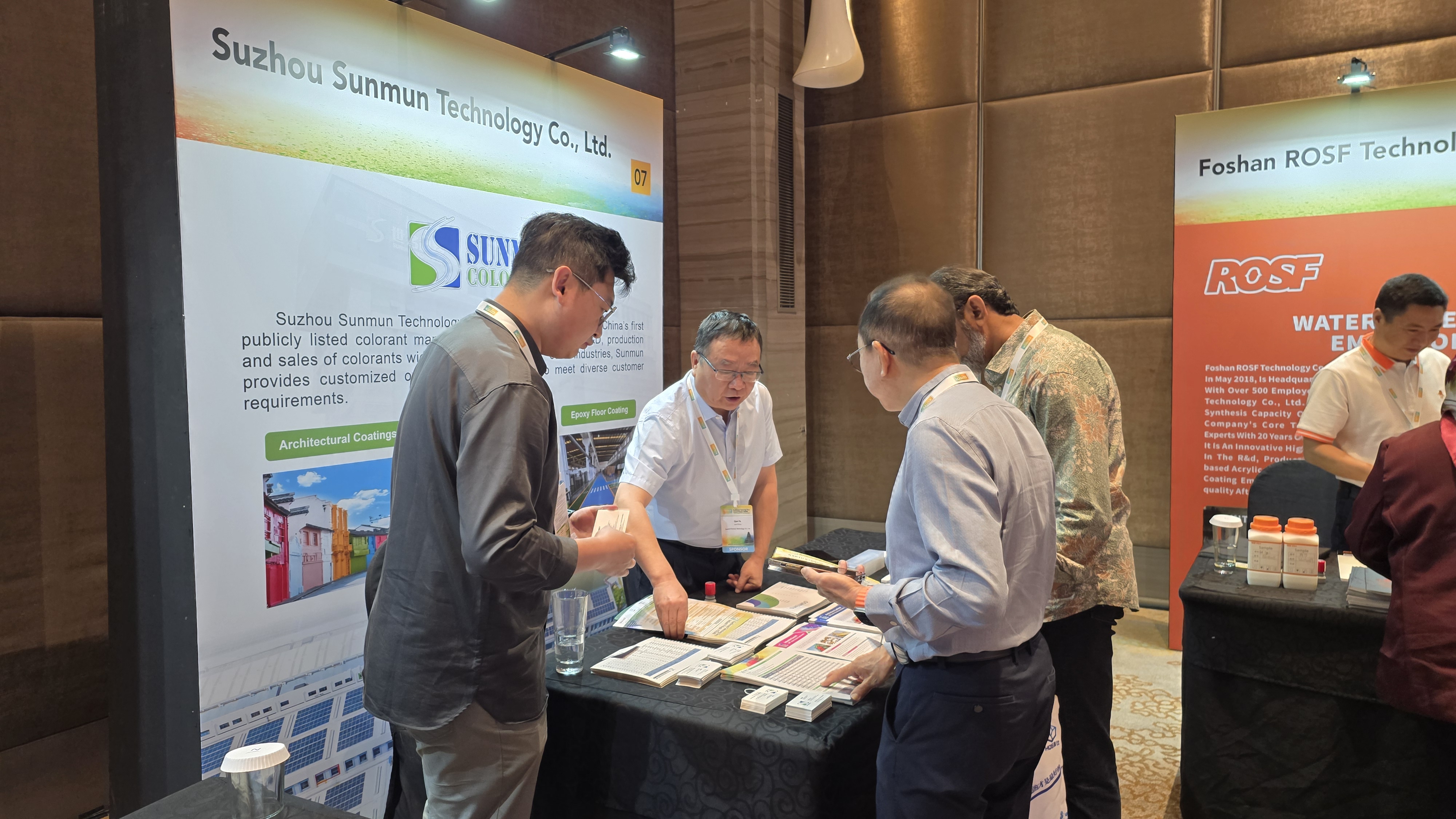 sunmun technology shines at asean advanced coatings technology forum in indonesia-4
