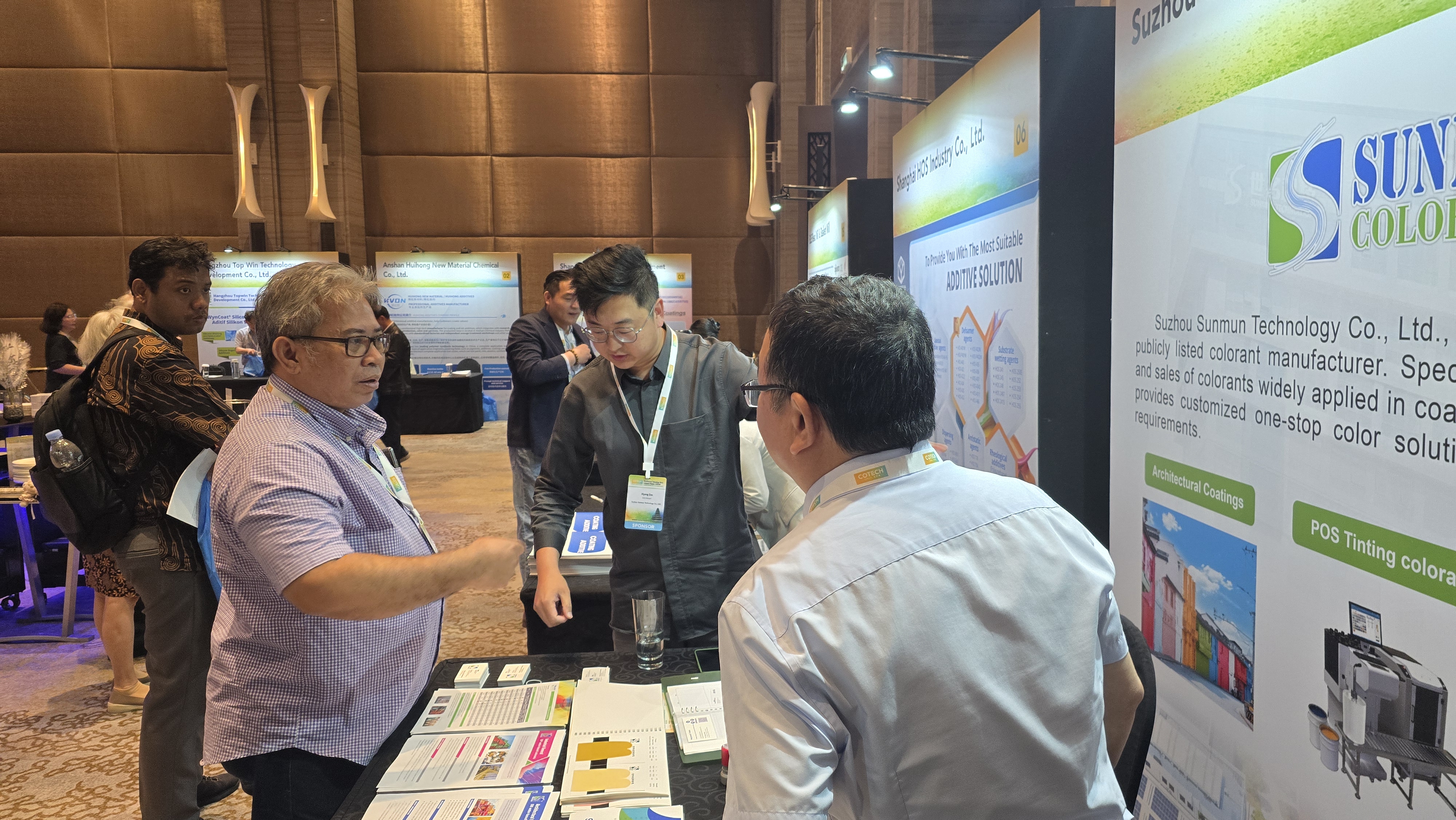 sunmun technology shines at asean advanced coatings technology forum in indonesia-3