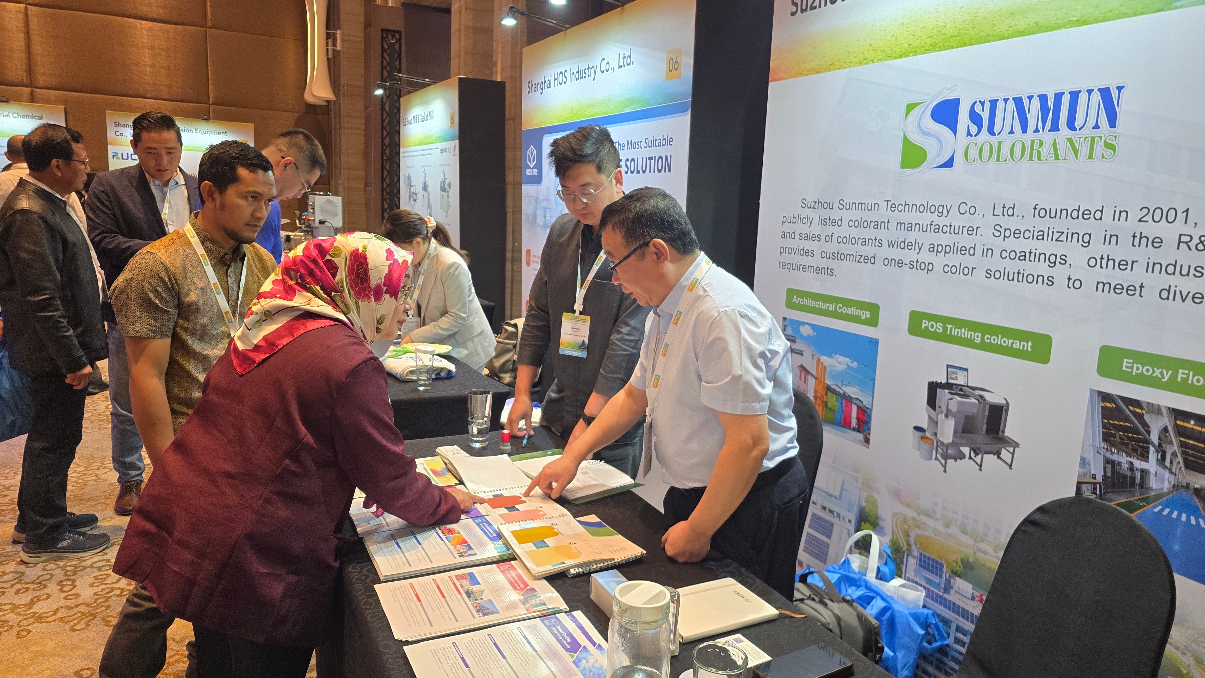 sunmun technology shines at asean advanced coatings technology forum in indonesia-2
