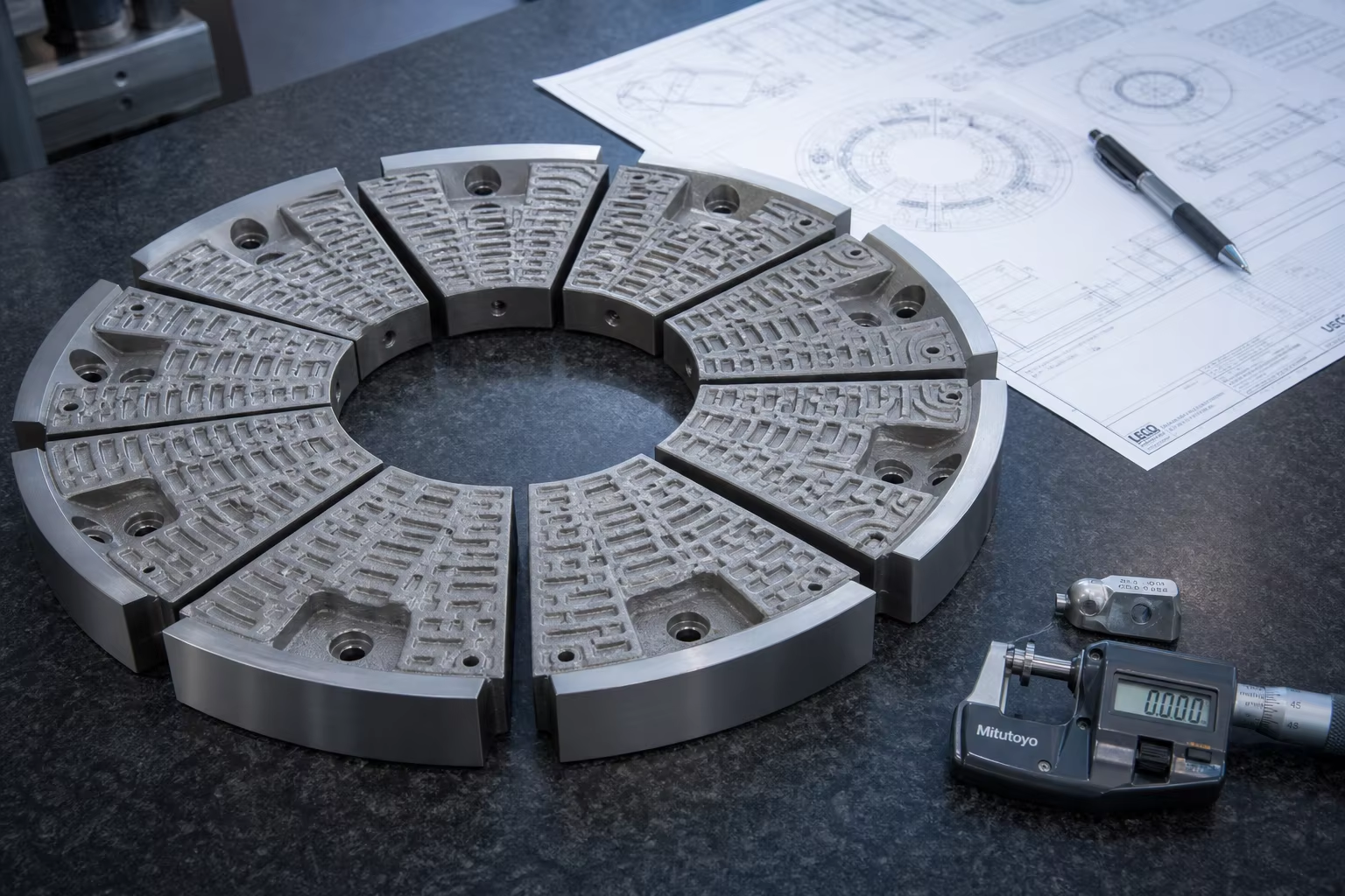 Pulp, Paper & Biomass Refiner Disc Segment Castings: High-Martensitic Stainless Steels, Bar Micro-Geometry, and Precision Finishing