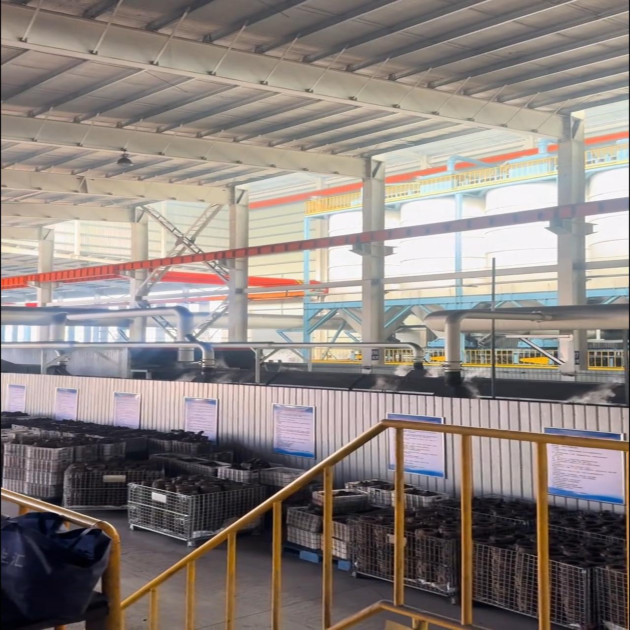 Automatic molding and pouring line from Dandong Pengxin