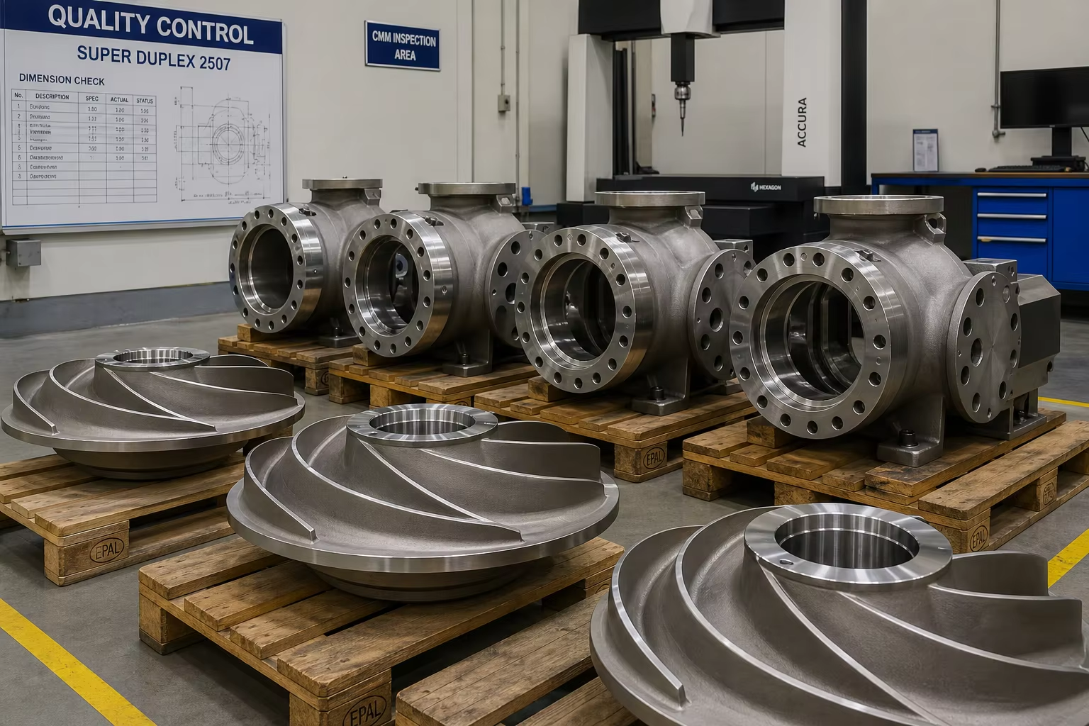 High-Pressure Pipeline & Pump Casing Castings: Duplex Stainless Steel, Super Duplex, and Corrosion-Erosion Protection
