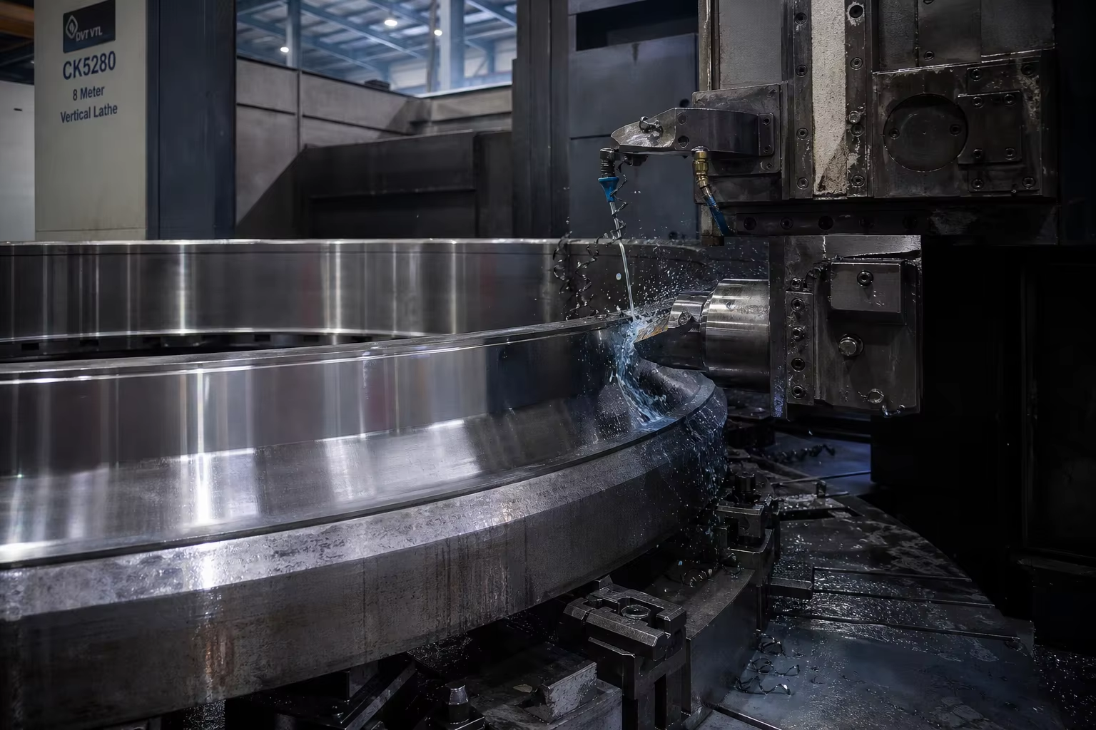 Cement Rotary Kiln Tyre (Riding Ring) & Supporting Roller Castings: Heavy Section Metallurgy, Solidification Control, and Large-Ring CNC Machining