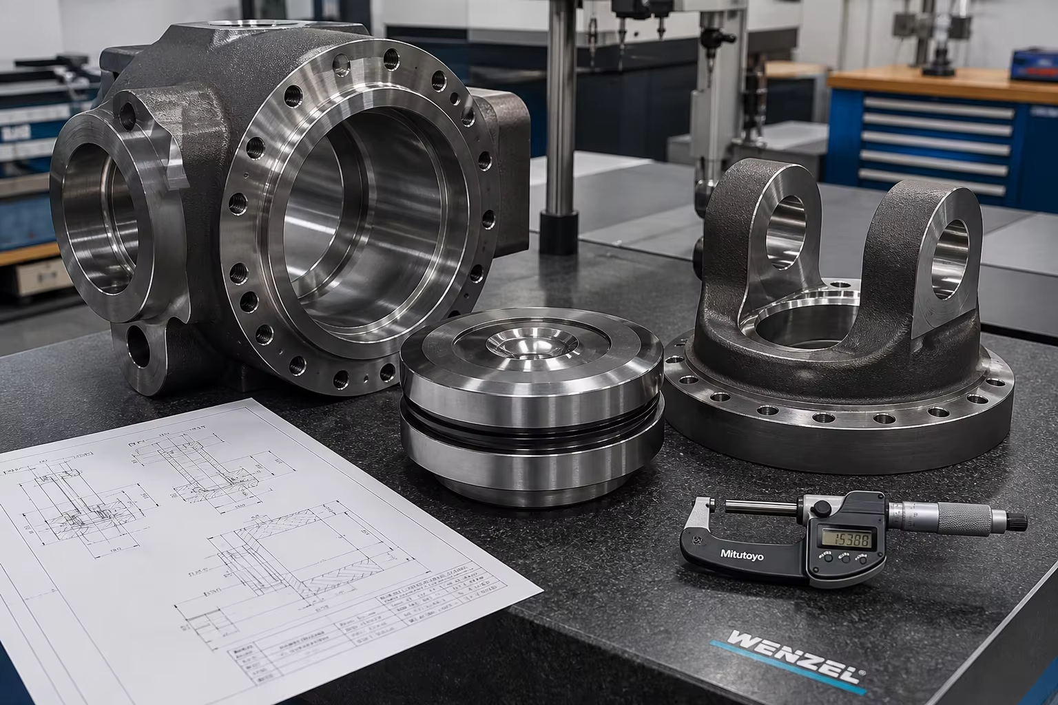Heavy Hydraulic Cylinder & Forging Press Castings: Pressure-Boundary Steel Metallurgy, Deep-Hole CNC Machining, and Proof Testing
