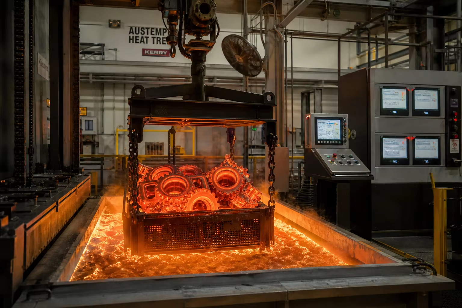 Austempered Ductile Iron (ADI) Castings: Metallurgy, Isothermal Salt Bath Quenching, and Heavy-Duty Engineering Applications