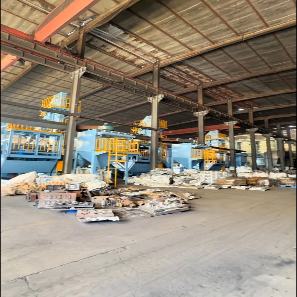 Sandblasting Process for Casting Cleaning