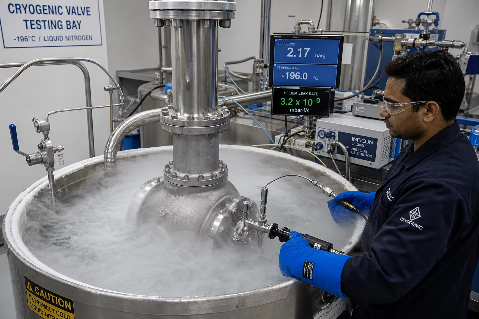 Cryogenic Valve & LNG Pipeline Castings: Metallurgy, Delta-Ferrite Control, and  − 196  °C −196 °C Testing (BS 6364 / ASME B16.34)